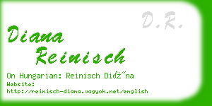 diana reinisch business card